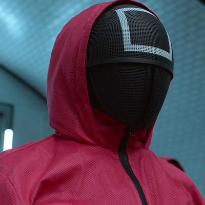 Korean Drama Mask The Boss Man Guard Mask Latex Material Halloween Costume Party Props Seong Gi-Hun Ji-Yeong Jung Ho-yeon