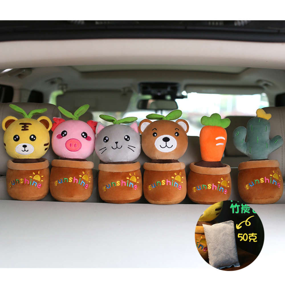 car clean flavor ornament cartoon animal plant potted with bamboo charcoal Plush Doll, Blue
car clean flavor ornament cartoon animal plant potted with bamboo charcoal Plush Doll, Blue