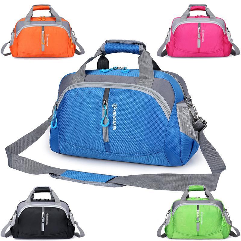 Sports fitness bag men and women shoulder messenger bag training short trip handbag, Yellow
Sports fitness bag men and women shoulder messenger bag training short trip handbag, Yellow