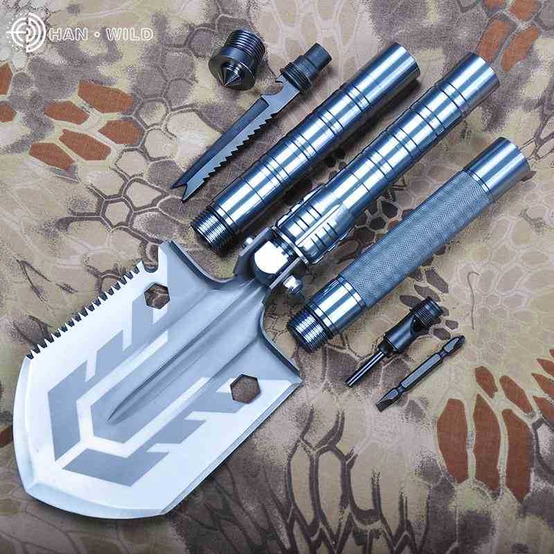 Culvert worker multifunctional folding military shovel outdoor supplies camping tool
Culvert worker multifunctional folding military shovel outdoor supplies camping tool