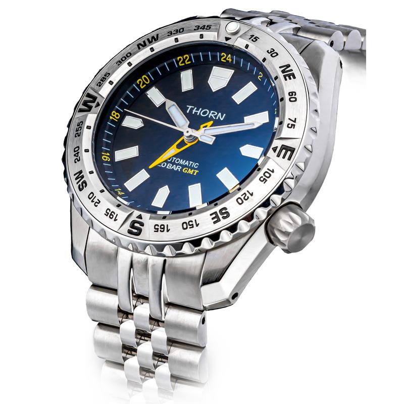 Wristwatches SHIRRYU Men's Sporty Dive Watch Sapphire Crystal Luminous Marks GMT Function Automatic Movement Wristwatch Jubilee Bracelet, Model-1
Wristwatches SHIRRYU Men's Sporty Dive Watch Sapphire Crystal Luminous Marks GMT Function Automatic Movement Wristwatch Jubilee Bracelet, Model-1