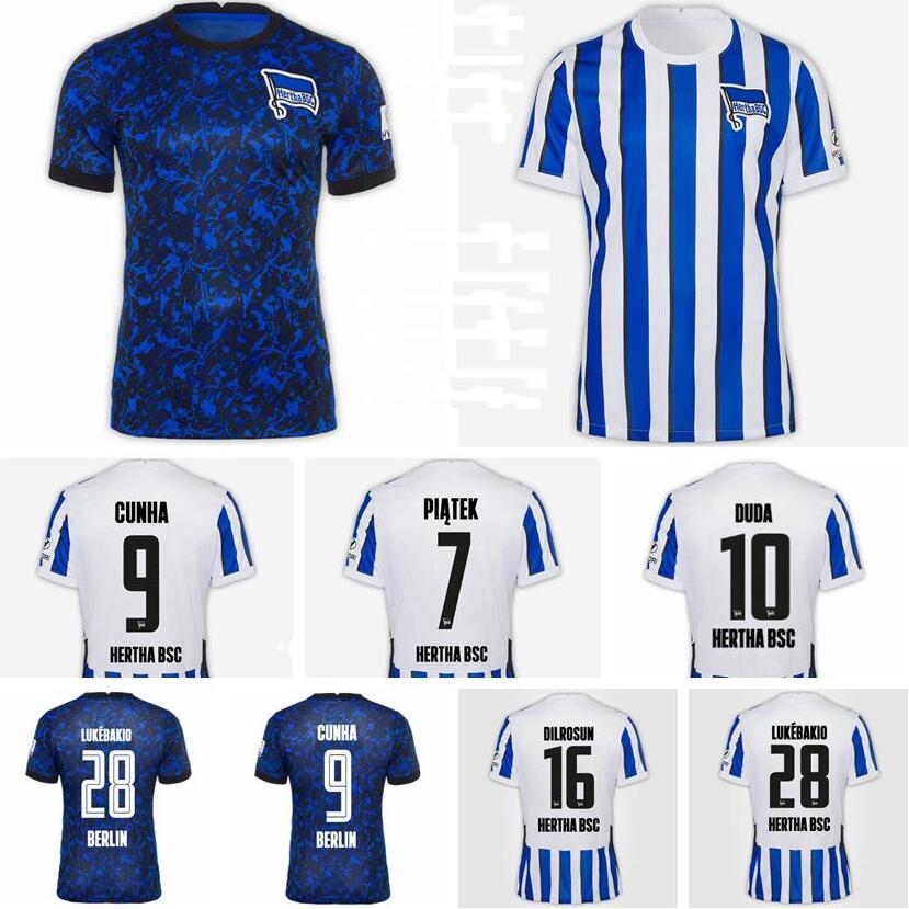 2021 Hertha BSC Soccer Jersey 7 PIATEK 28 LUKEBAKIO 10 DUDA 16 DILROSUN 9 CUNHA 17 MITTELSTADT Hertha Berlin Football Shirt calcio, Kid kits
2021 Hertha BSC Soccer Jersey 7 PIATEK 28 LUKEBAKIO 10 DUDA 16 DILROSUN 9 CUNHA 17 MITTELSTADT Hertha Berlin Football Shirt calcio, Kid kits