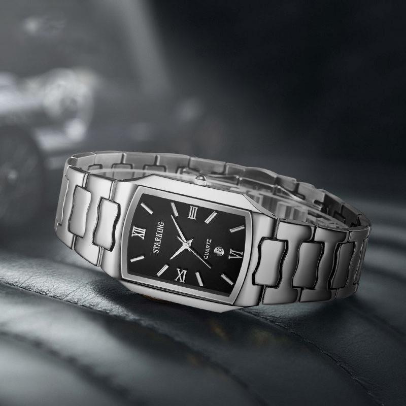Wristwatches Men's Wrist Watch Diamond Top Selling Black Men Waterproof Brand Calendar Steel Relogio Japanese Movement Business
Wristwatches Men's Wrist Watch Diamond Top Selling Black Men Waterproof Brand Calendar Steel Relogio Japanese Movement Business