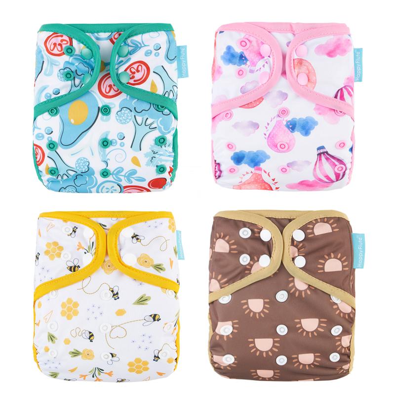 Cloth Diapers HappyFlute 3-15KG Diaper Cover Est Binding Printing Waterproof&Reusable Nappy 1Pcs
Cloth Diapers HappyFlute 3-15KG Diaper Cover Est Binding Printing Waterproof&Reusable Nappy 1Pcs