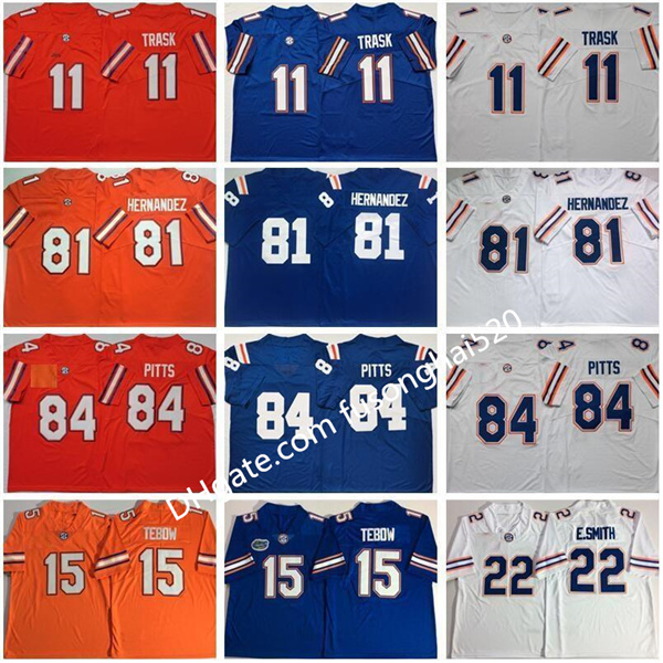 vintage Mens Football Florida Gators 81 Aaron Hernandez Jersey 11 Kyle Trask 84 College Pitts 15 Tim Tebow Emmitt Smith Blue White Orange
vintage Mens Football Florida Gators 81 Aaron Hernandez Jersey 11 Kyle Trask 84 College Pitts 15 Tim Tebow Emmitt Smith Blue White Orange