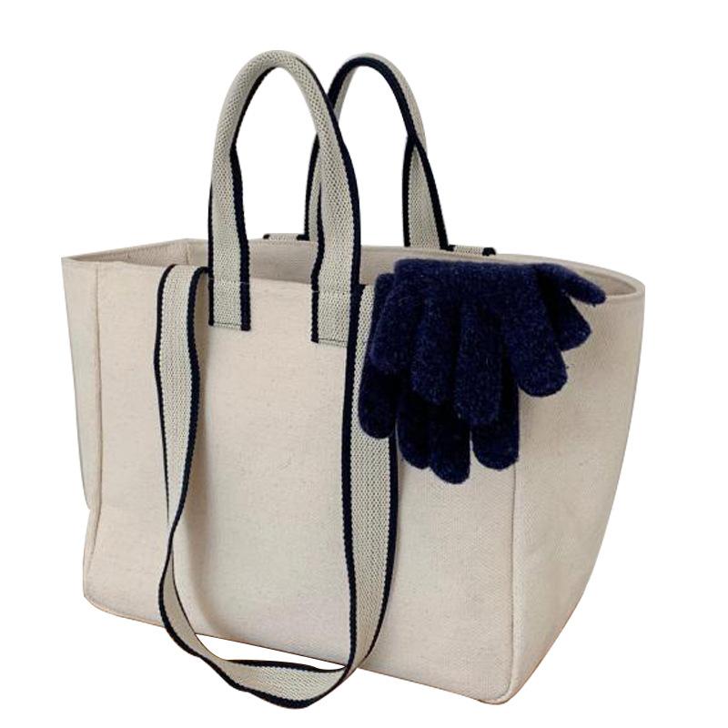 Evening Bags Handbag 2021 Trend Large Capacity Fashion Shoulder Bag Minimalist Preppy Canvas Handbags Women Designer
Evening Bags Handbag 2021 Trend Large Capacity Fashion Shoulder Bag Minimalist Preppy Canvas Handbags Women Designer
