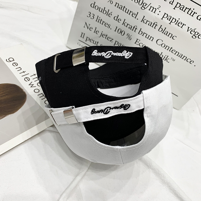 Ball Caps Hat Female Fashion-Black Peaked Cap Male Korean Style Spring and Summer Simplicity Letters All-Match Sun Baseball Hop, Adjustable
Ball Caps Hat Female Fashion-Black Peaked Cap Male Korean Style Spring and Summer Simplicity Letters All-Match Sun Baseball Hop, Adjustable