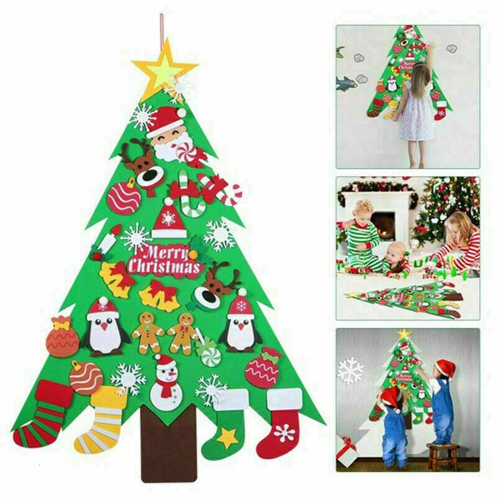 Children Diy Felt Decoration for Home Navidad 2021 New Year's Christmas Decorations on Santa's Tree Tgqj
Children Diy Felt Decoration for Home Navidad 2021 New Year's Christmas Decorations on Santa's Tree Tgqj
