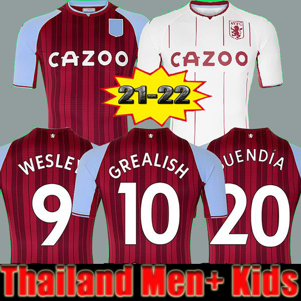 21 22 Aston Soccer Jerseys villa GREALISH BUENDÍA TRAORE BARKLEY Football Shirt 2021 2022 WATKINS WESLEY GHAZI M.TREZEGUET McGINN Thailand men + kids kits Set, Kids home 21 22
21 22 Aston Soccer Jerseys villa GREALISH BUENDÍA TRAORE BARKLEY Football Shirt 2021 2022 WATKINS WESLEY GHAZI M.TREZEGUET McGINN Thailand men + kids kits Set, Kids home 21 22