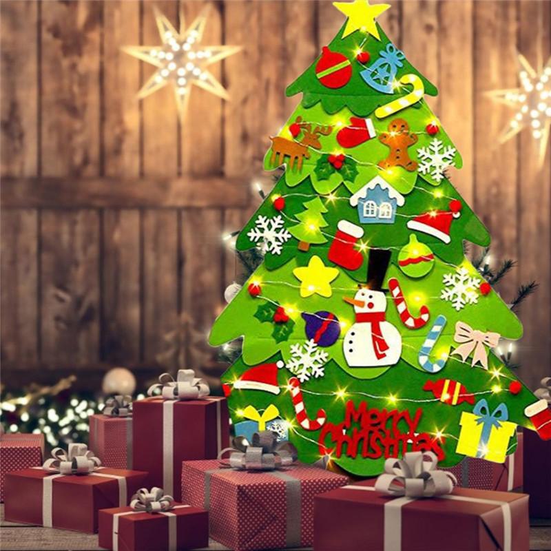 Night Lights 2022 Year Gifts Christmas Ornaments Lamps Kids DIY Felt Tree LED Light Decoration For Home Navidad
Night Lights 2022 Year Gifts Christmas Ornaments Lamps Kids DIY Felt Tree LED Light Decoration For Home Navidad