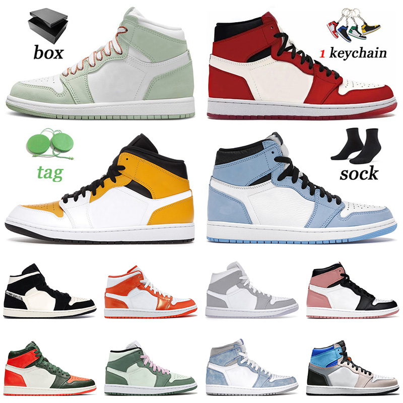 High Quality 2021 Basketball Shoes 1 1s Mens Women Jumpman Seafoam Hyper Royal University Blue Retro Electro Orange Trainers Sneakers 36-46
High Quality 2021 Basketball Shoes 1 1s Mens Women Jumpman Seafoam Hyper Royal University Blue Retro Electro Orange Trainers Sneakers 36-46