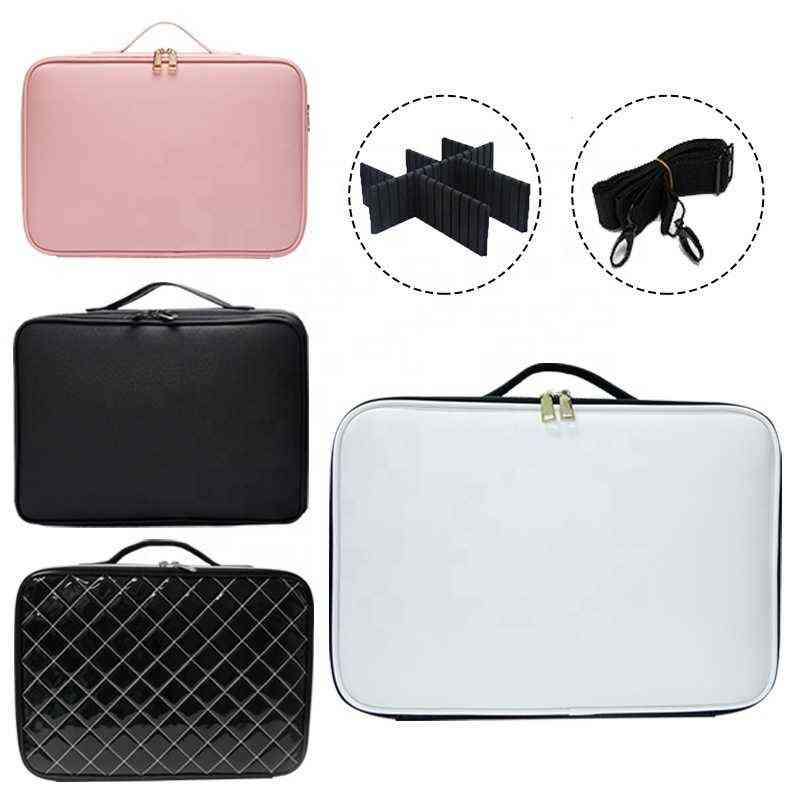 NXY cosmetic bags Professional Makeup Bag Waterproof Make Up for Travel Large Cosmetic Storage 220124