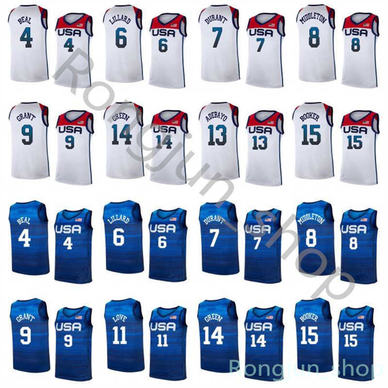 Olympics Basketball Jersey 2021 Summer USA 4 Bradley Beal Jrue Holiday 9 Jerami Grant 11 Kevin Love 13 Bam Adebayo 14 Draymond Green Navy Blue White Man Youth Women, As picture
Olympics Basketball Jersey 2021 Summer USA 4 Bradley Beal Jrue Holiday 9 Jerami Grant 11 Kevin Love 13 Bam Adebayo 14 Draymond Green Navy Blue White Man Youth Women, As picture