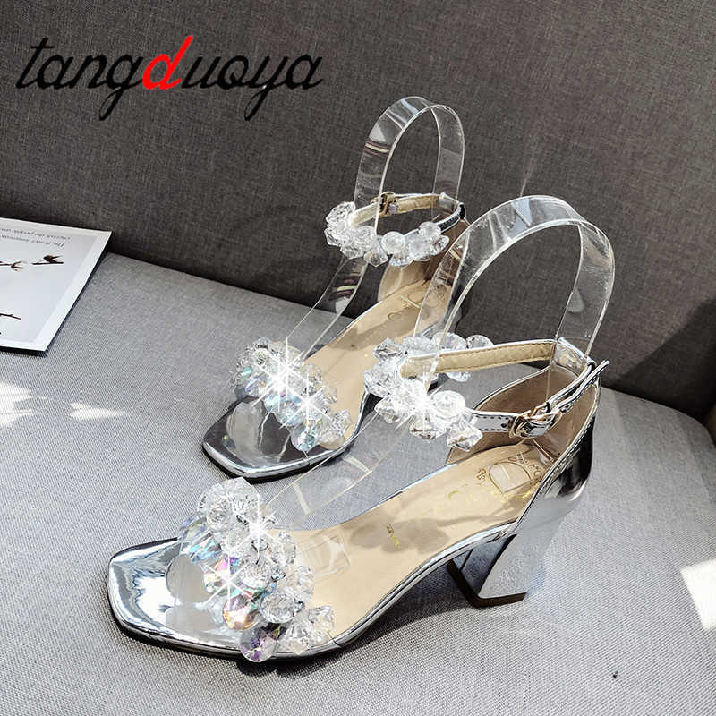crystal sandals with low heels Women Sandals 2021 Summer Shoes Women Open Toe Crystal Chunky Sandals heels women gold sliver Y0721
crystal sandals with low heels Women Sandals 2021 Summer Shoes Women Open Toe Crystal Chunky Sandals heels women gold sliver Y0721