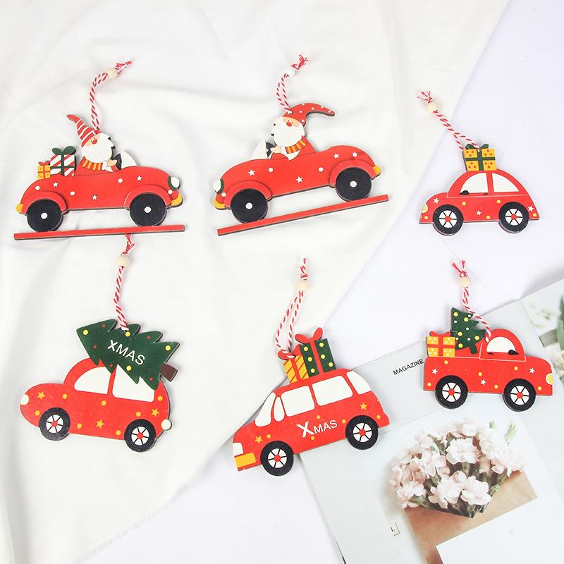 Christmas Decorations 2pcs Ornaments Wooden Red Car XMAS Tree Decorative Pendants For Happy Year Farmhouse
Christmas Decorations 2pcs Ornaments Wooden Red Car XMAS Tree Decorative Pendants For Happy Year Farmhouse