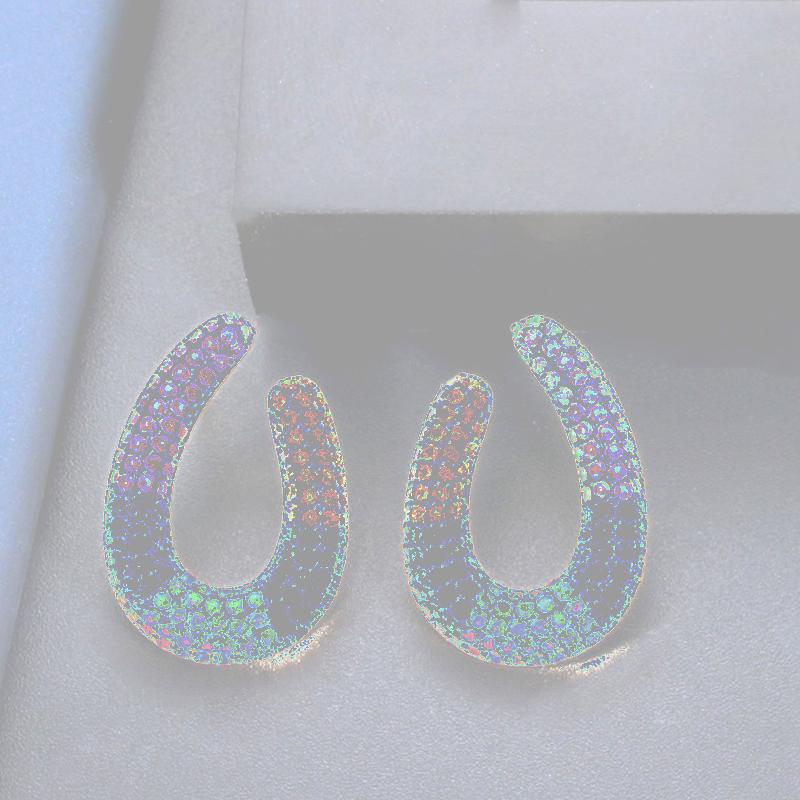 Stud ThreeGraces Unique Mirco Pave Multicolor CZ Crystal Big Geometric Earrings For Women Fashion Party Costume Jewelry ER725, Golden;silver
Stud ThreeGraces Unique Mirco Pave Multicolor CZ Crystal Big Geometric Earrings For Women Fashion Party Costume Jewelry ER725, Golden;silver