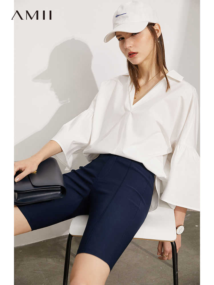 Minimalism Summer Women's Leggings Fashion High Waist Slim Fit Zipper Suit Pants Sports Cycling 12140180 210527