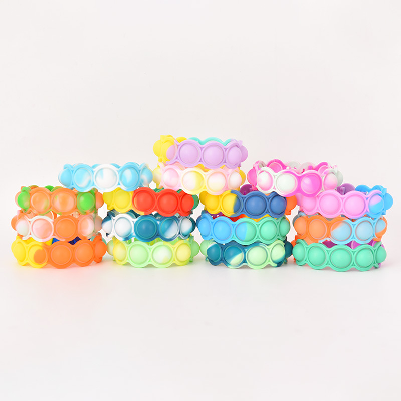 push bubble pop fidget toy bracelet sensory ring favor puzzle fingers press bubbles stress relief bracelets wristband decompression toys
push bubble pop fidget toy bracelet sensory ring favor puzzle fingers press bubbles stress relief bracelets wristband decompression toys