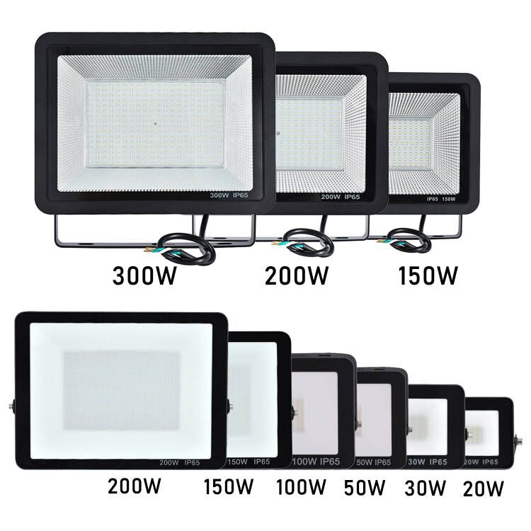 Led Floodlights 20W 30W 50W 100W 150W 200W 300W 500W Outdoor Flood Lights Landscape lighting IP65 Work Light 6000K