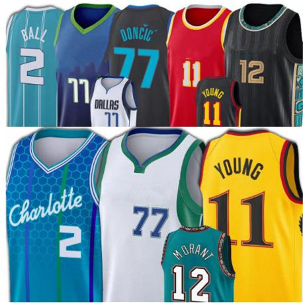 LaMelo 2 Ball Ja 12 Morant Basketball Jerseys Gordon 20 Hayward Trae 11 Luk Young 77 Doncic Men Jersey, Black;red
LaMelo 2 Ball Ja 12 Morant Basketball Jerseys Gordon 20 Hayward Trae 11 Luk Young 77 Doncic Men Jersey, Black;red
