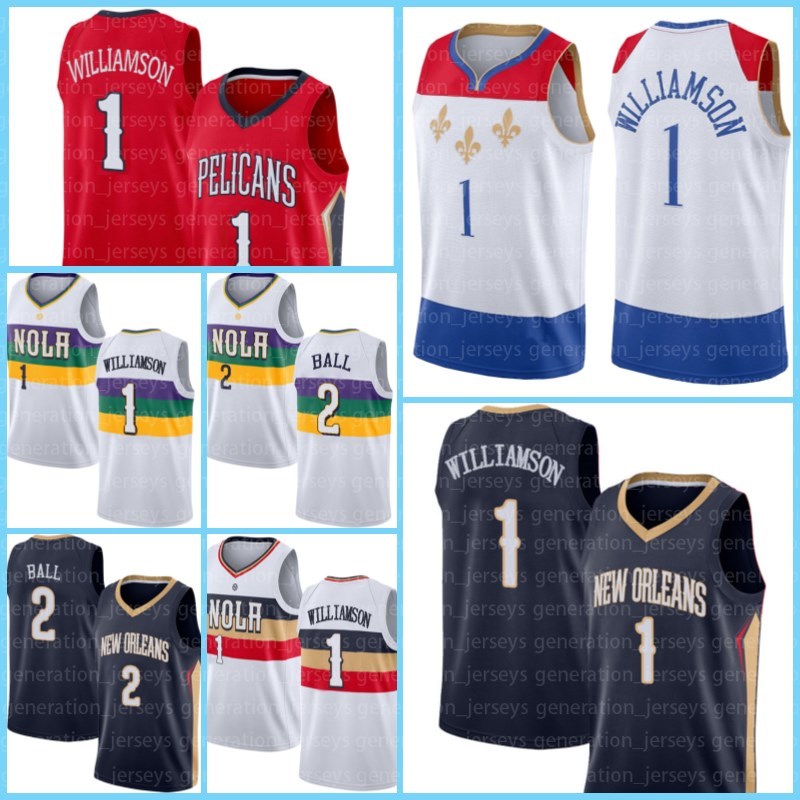 Zion 1 Williamson Jerseys Basketball New Jersey Orleans Jersey Stephen James Curry Wiseman Pelican Lonzo 2 Ball Brandon 14 Ingram Jamal 27
Zion 1 Williamson Jerseys Basketball New Jersey Orleans Jersey Stephen James Curry Wiseman Pelican Lonzo 2 Ball Brandon 14 Ingram Jamal 27