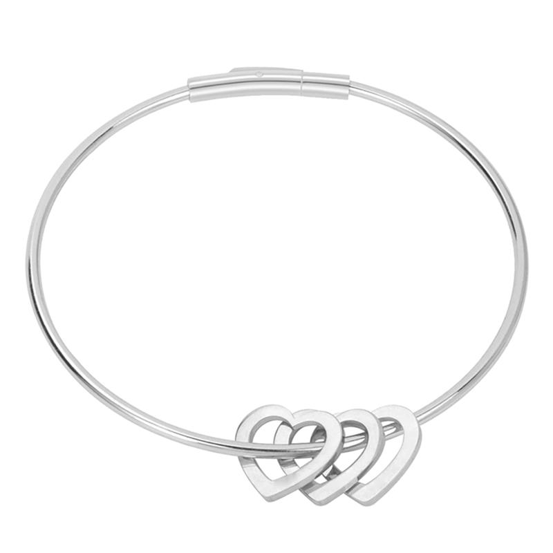 Bangle X7YA Love Heart Bracelet Women's Charm Bracelets Link In My For Women Teen Girls Jewelry
Bangle X7YA Love Heart Bracelet Women's Charm Bracelets Link In My For Women Teen Girls Jewelry