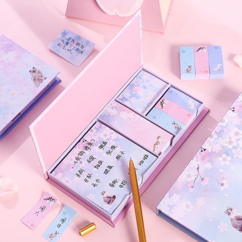 Gift Wrap Notes Bookmark Gilded Sticky Note 4 Pad Self-Stick 80 Sheet/Pad For School Office Family US
Gift Wrap Notes Bookmark Gilded Sticky Note 4 Pad Self-Stick 80 Sheet/Pad For School Office Family US