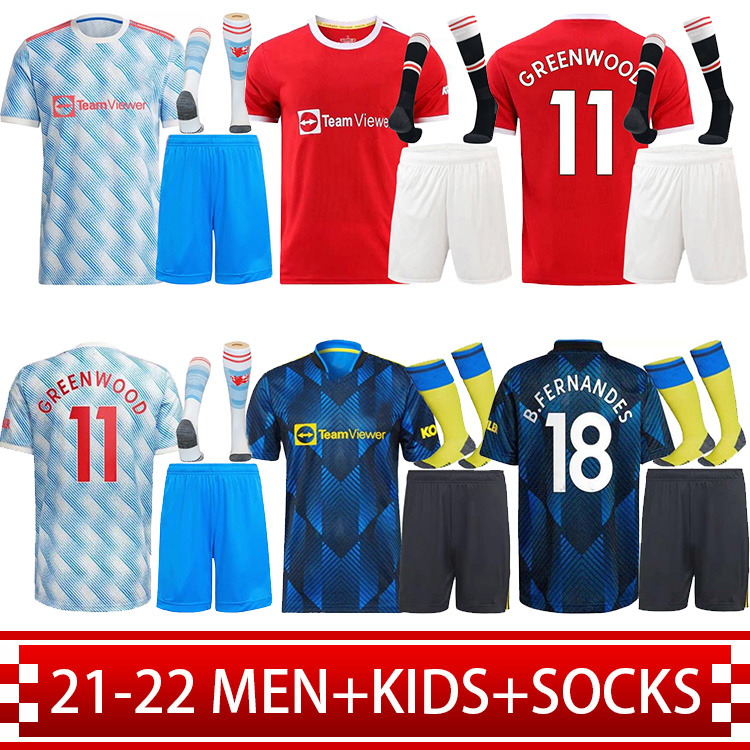 21 22 RONALDO SANCHO SHAW Manchester soccer jerseys UNITED Fans Man BRUNO FERNANDES VARANE MARTIAL UTD RASHFORD football shirt 2022 men kids kit set+Socks, Ml0058
21 22 RONALDO SANCHO SHAW Manchester soccer jerseys UNITED Fans Man BRUNO FERNANDES VARANE MARTIAL UTD RASHFORD football shirt 2022 men kids kit set+Socks, Ml0058