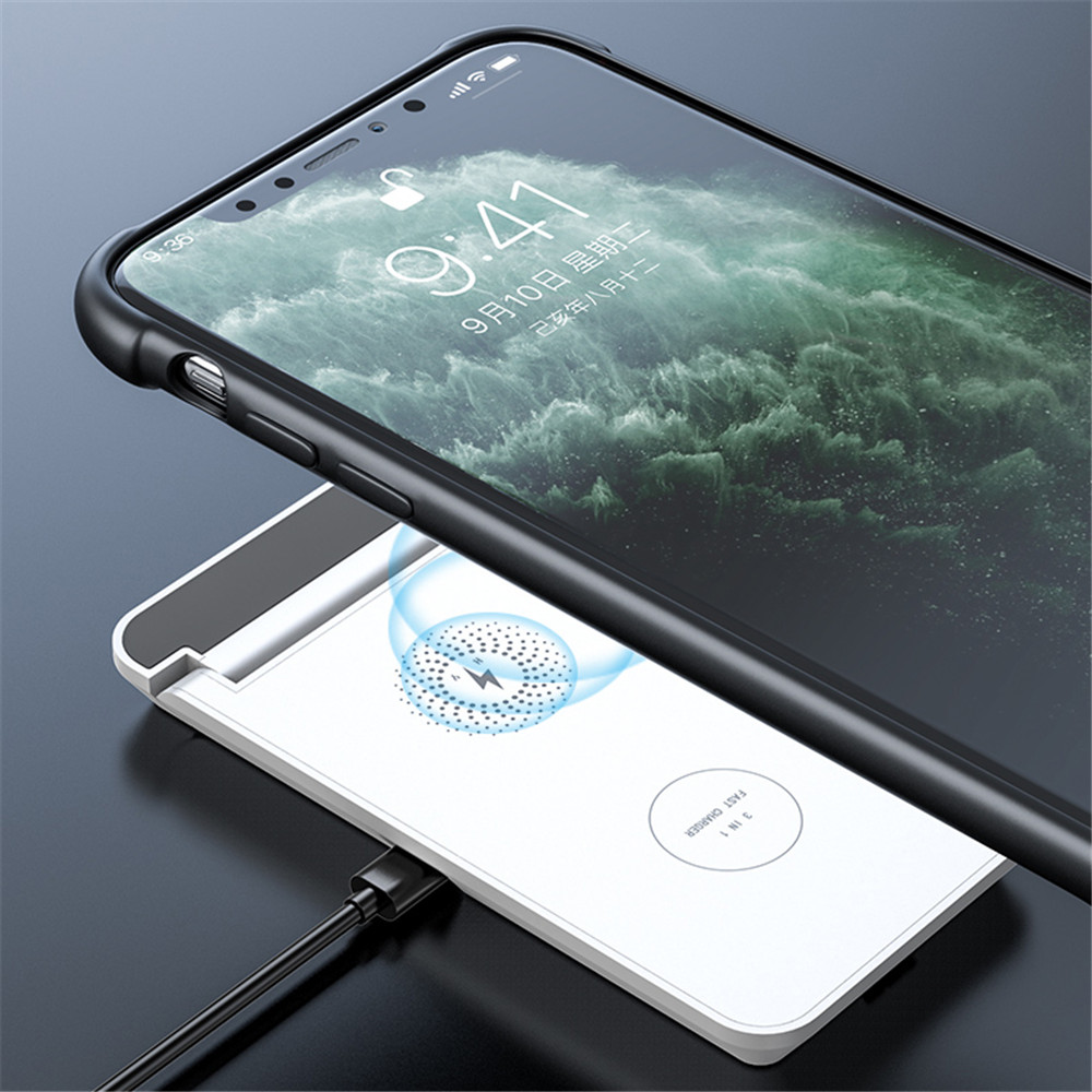 HY-18 15W Stand Wireless Charger 3 in 1 Quick Charged for Phone 11 pro/XR/Xs Max Samsung
HY-18 15W Stand Wireless Charger 3 in 1 Quick Charged for Phone 11 pro/XR/Xs Max Samsung