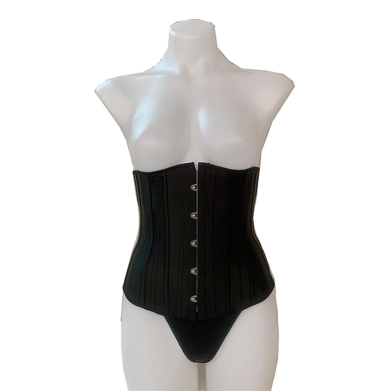 of 24 steel pieces bone Satin clip body court dress shaping cover waist, Black
of 24 steel pieces bone Satin clip body court dress shaping cover waist, Black