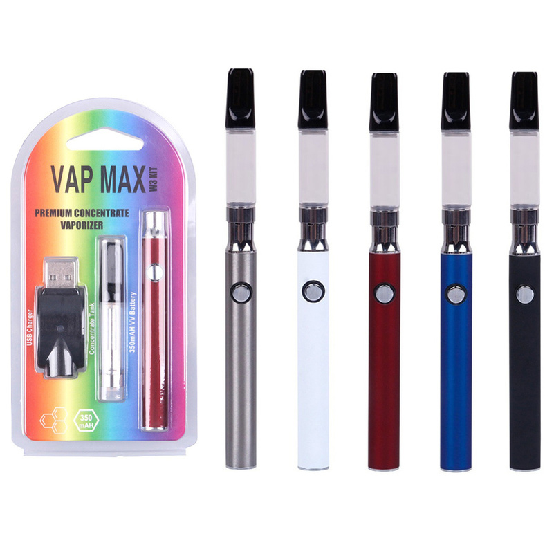 Vap Max W3 Kit 350mAh Vertex Preheat VV Variable Voltage Battery 0.5/1.0ml 510 Glass Cartridge Tanks USB Charger Vape Wholesale, Remark colors
Vap Max W3 Kit 350mAh Vertex Preheat VV Variable Voltage Battery 0.5/1.0ml 510 Glass Cartridge Tanks USB Charger Vape Wholesale, Remark colors