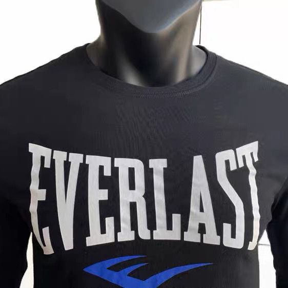Mens European and American sports and leisure long-sleeved round neck t-shirt cotton polyester running exercise bottoming shirts MMA training ufc warm-up clothes, Black
Mens European and American sports and leisure long-sleeved round neck t-shirt cotton polyester running exercise bottoming shirts MMA training ufc warm-up clothes, Black
