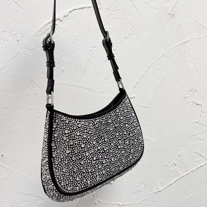 Luxury Bead Rhinestone Shoulder Bags Women Shiny Diamond Handbags Hobos Beading Baguettes Bling Beads Purses Triangle Glittering Diamonds Handbag Totes Bag Top, Multi
Luxury Bead Rhinestone Shoulder Bags Women Shiny Diamond Handbags Hobos Beading Baguettes Bling Beads Purses Triangle Glittering Diamonds Handbag Totes Bag Top, Multi