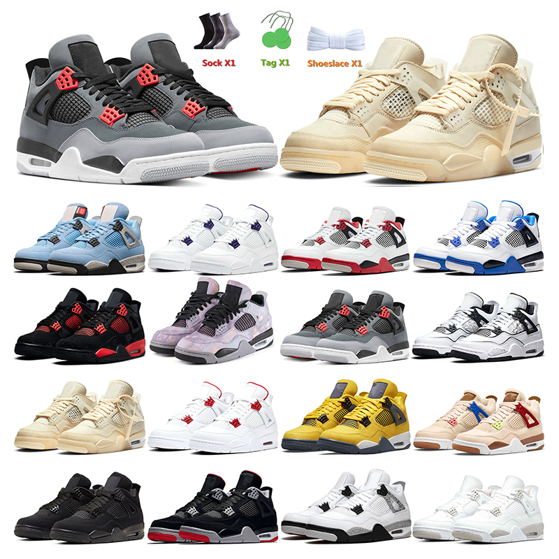 men basketball shoes 4s University Blue black cat fired red White cement Cool Grey mens trainer sport sneakers fashion outdoor, 41
men basketball shoes 4s University Blue black cat fired red White cement Cool Grey mens trainer sport sneakers fashion outdoor, 41