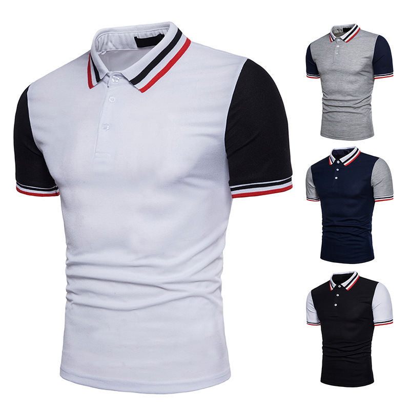 Mens Short Sleeve Loose Polo Shirt Casual Mens Clothing Summer Business Mens Polo Designer Solid Color Lapel Neck, White;black
Mens Short Sleeve Loose Polo Shirt Casual Mens Clothing Summer Business Mens Polo Designer Solid Color Lapel Neck, White;black