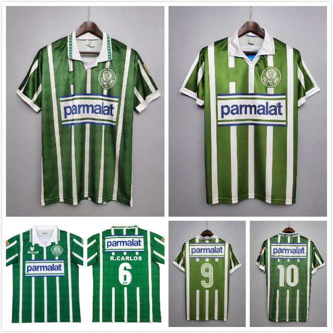 1993 1994 palmeiras retro soccer jersey 93 94 Edmundo Zinho Edilson Rivaldo Evair Roberto Carlos vintage classic football shirt, Green
1993 1994 palmeiras retro soccer jersey 93 94 Edmundo Zinho Edilson Rivaldo Evair Roberto Carlos vintage classic football shirt, Green
