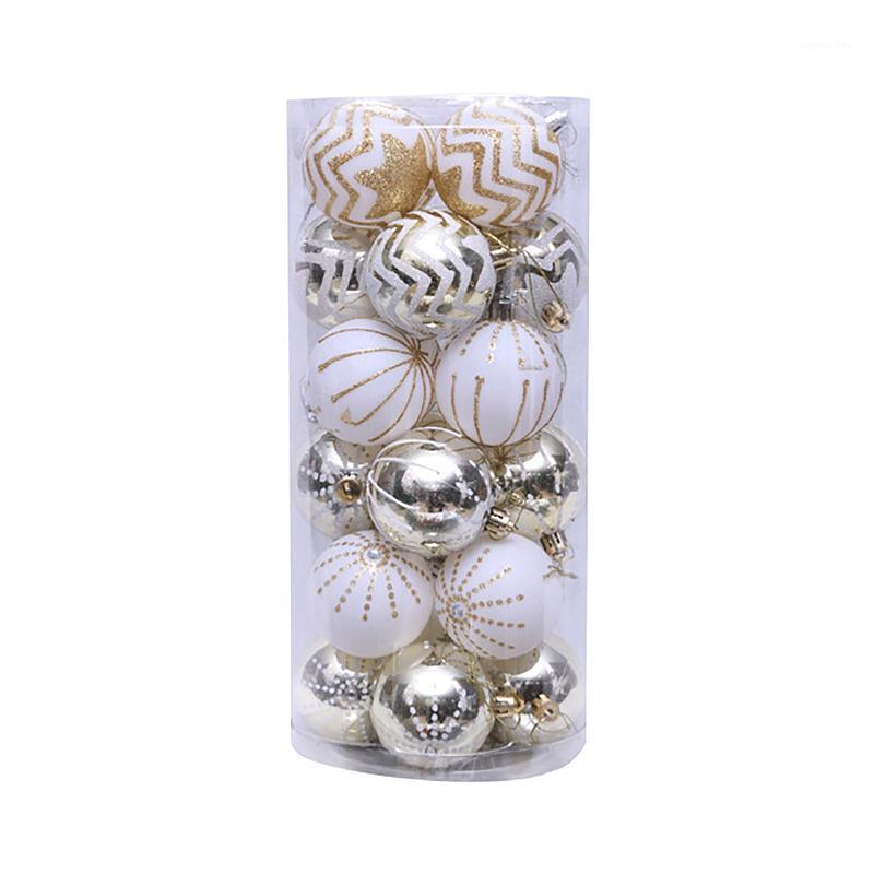 Party Decoration 24pcs/set Shatterproof Indoor Outdoor Christmas Ball Ornament Holiday DIY Home Tree Hanging Gift Events 6cm
Party Decoration 24pcs/set Shatterproof Indoor Outdoor Christmas Ball Ornament Holiday DIY Home Tree Hanging Gift Events 6cm