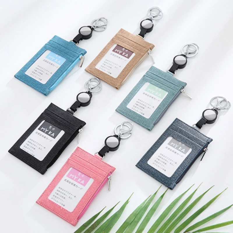 Fashion Business Retractable Reel Card Holder Slim Wallet for Men Women Cowboy Leather Short Purse Credit ID Traffic Cards Bag
Fashion Business Retractable Reel Card Holder Slim Wallet for Men Women Cowboy Leather Short Purse Credit ID Traffic Cards Bag