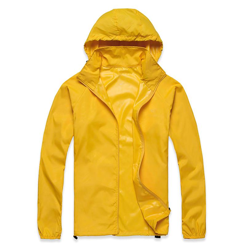 Men' Jackets Quick Dry Skin Coat Sunscreen Waterproof Uv Women Thin Army Outwear Ultra-light Windbreake Jacket Men Windproof Jacke, Yellow
Men' Jackets Quick Dry Skin Coat Sunscreen Waterproof Uv Women Thin Army Outwear Ultra-light Windbreake Jacket Men Windproof Jacke, Yellow