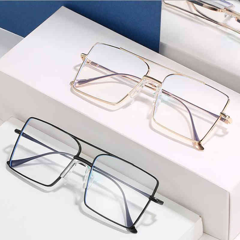 Square glass Frame men and women Stylish transparent glass Clear glass Optical computer protection glassPOEM
Square glass Frame men and women Stylish transparent glass Clear glass Optical computer protection glassPOEM
