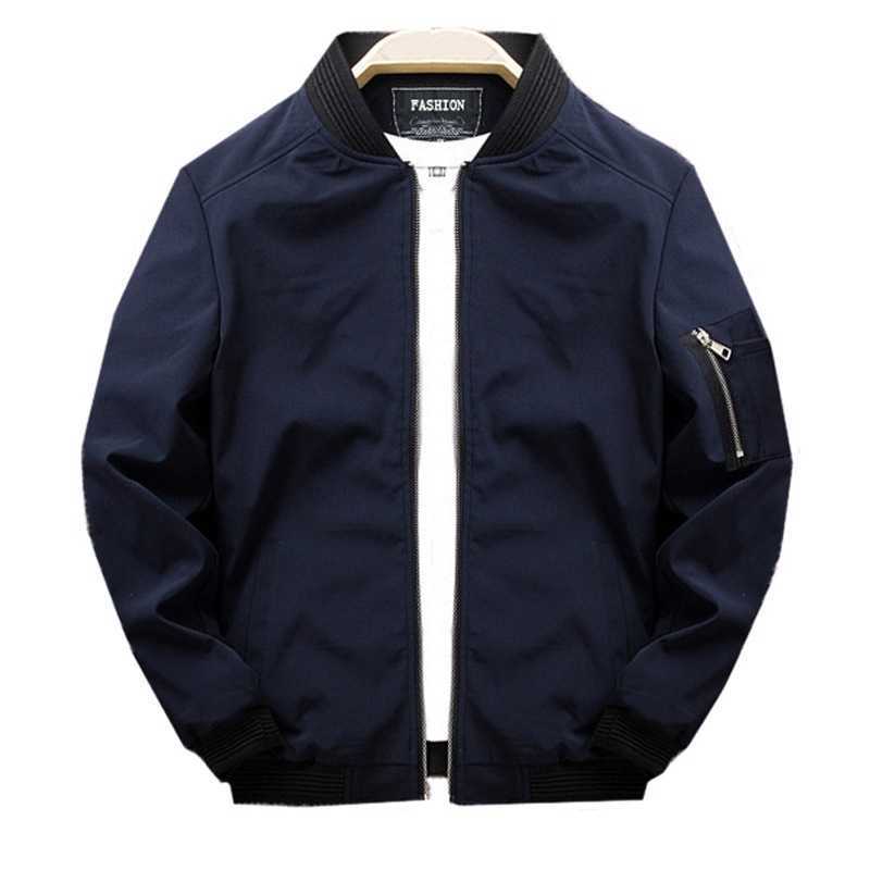 Simple spring and autumn thin men's baseball collar solid slim coat large size flying suit versatile jacket men, Khaki
Simple spring and autumn thin men's baseball collar solid slim coat large size flying suit versatile jacket men, Khaki