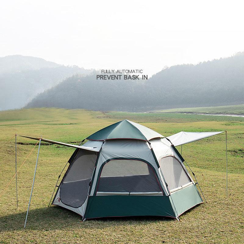 Tents And Shelters Est Fully Automatic Tent 3-4/5-6/8-10 Person Thickened Camping Vinyl Sunscreen Family Travel Tourist Picnic Hexagon
Tents And Shelters Est Fully Automatic Tent 3-4/5-6/8-10 Person Thickened Camping Vinyl Sunscreen Family Travel Tourist Picnic Hexagon