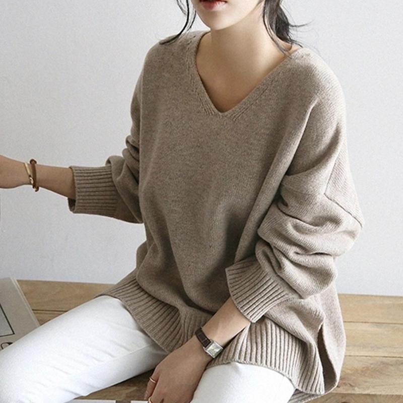 Women's Sweaters AOSSVIAO 2022 Autumn Winter Korean Style V-Neck Womens Knitted Regular Clothes For Women Warm Pullovers, White;black
Women's Sweaters AOSSVIAO 2022 Autumn Winter Korean Style V-Neck Womens Knitted Regular Clothes For Women Warm Pullovers, White;black