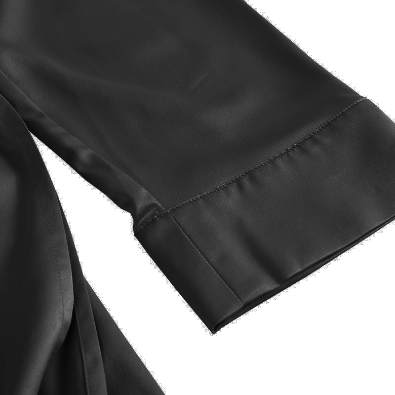 Elegant satin women blouse sexy V-neck long sleeve spring autumn office lady shirt with belt plus size M30586 210225
