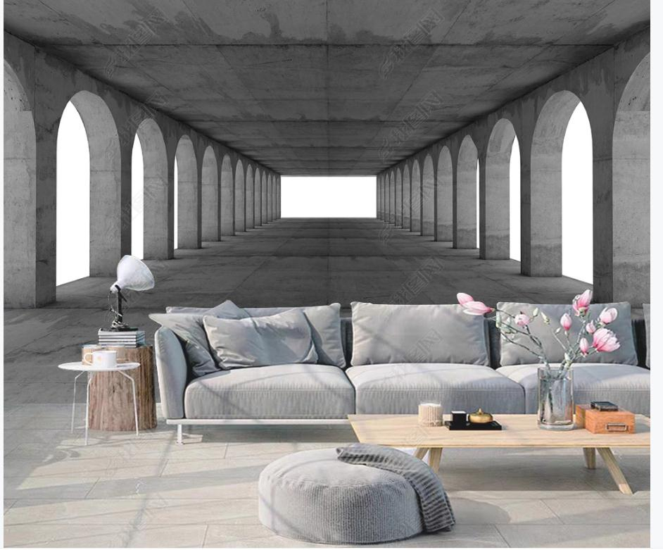 3d murals wallpaper for living room space wallpapers extension three-dimensional background wall