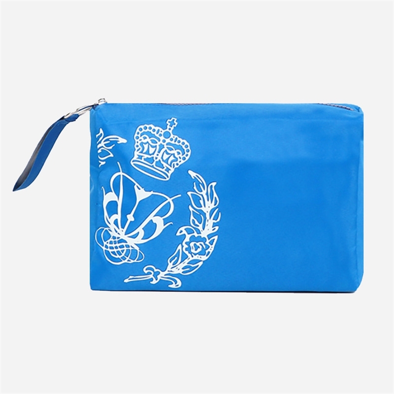 Cosmetic ins wind women's travel large capacity portable mouth red small cosmetic storage bag, Blue
Cosmetic ins wind women's travel large capacity portable mouth red small cosmetic storage bag, Blue