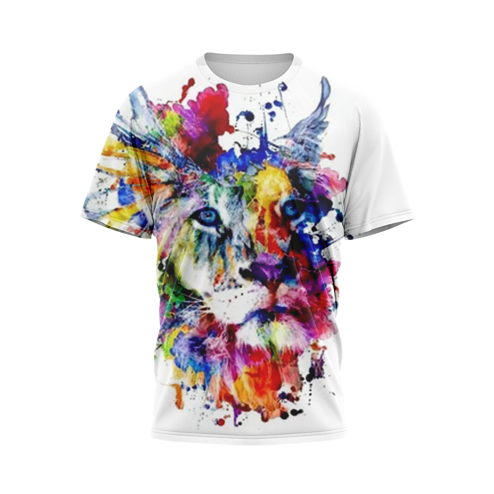 Printed animal Men's 3D T shirt Graphic Optical Illusion Short Sleeve Party Tops Streetwear Punk & Gothic Round Neck Summer, 3#
Printed animal Men's 3D T shirt Graphic Optical Illusion Short Sleeve Party Tops Streetwear Punk & Gothic Round Neck Summer, 3#