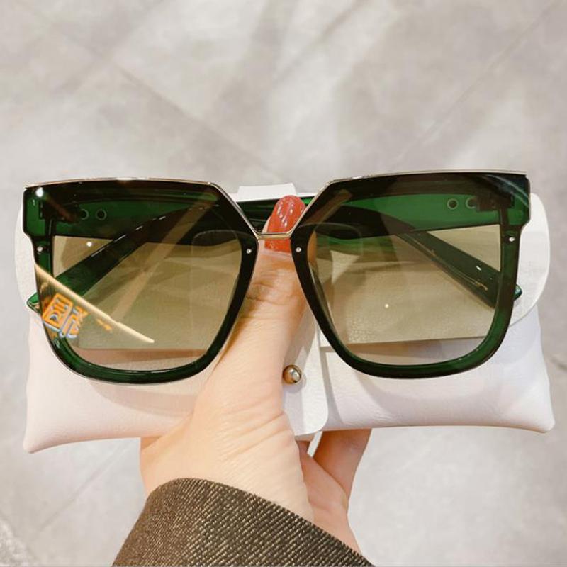 Sunglasses Summer Driving Ladies Square Green Shades For Women Classic Brand Designer Fashion 2022 Trendy Sun Glasses Vintage, White;black
Sunglasses Summer Driving Ladies Square Green Shades For Women Classic Brand Designer Fashion 2022 Trendy Sun Glasses Vintage, White;black