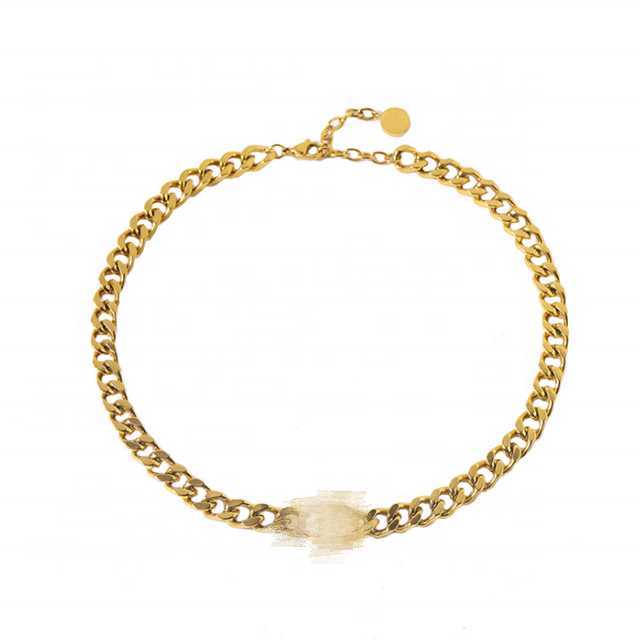 Fashion Jewelry 2022 Women Accessories Gold Plated Necklace Titanium Stainless Steel Cd Letter Chain, Silver
Fashion Jewelry 2022 Women Accessories Gold Plated Necklace Titanium Stainless Steel Cd Letter Chain, Silver