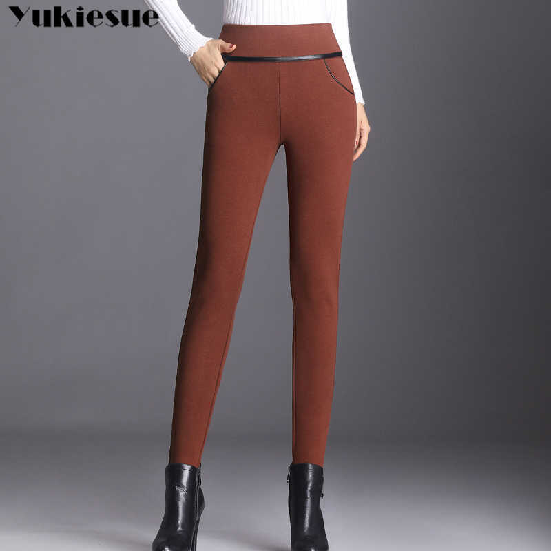 winter warm thick fleece PU skinny leggings women' pants female high waist pnecil for women trousers woman Plus size 210608, Brown
winter warm thick fleece PU skinny leggings women' pants female high waist pnecil for women trousers woman Plus size 210608, Brown